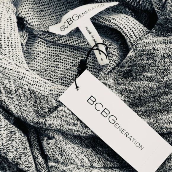 BCBGeneration Turtleneck
Tweed Sweater Dress, gray - Picture 4 of 4